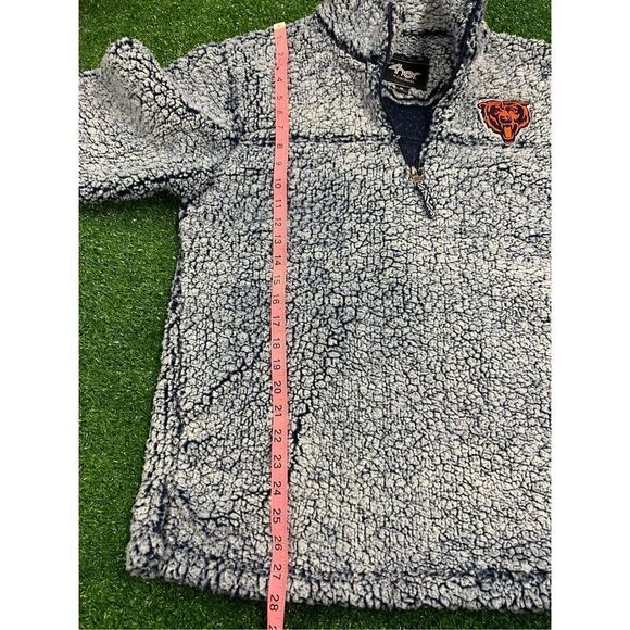 Chicago Bears Sherpa pullover 1/4 zip - Picture 4 of 5